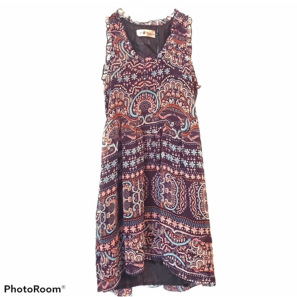 5th Culture paisley racer back dress